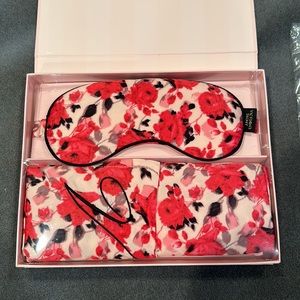 Victoria’s Secret floral eye mask & pillowcase set